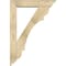 Ekena Millwork Olympic Traditional Rough Sawn Bracket w/ Offset Brace, Douglas Fir, 6"W x 28"D x 40"H BKT0604X28X40OLY01RDF - alternate 4